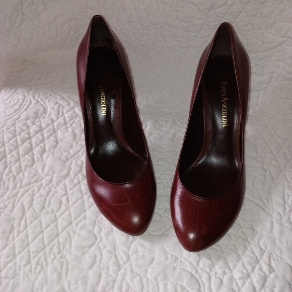 ENZO ANGIOLINI WOMEN'S SHOES PUMPS AND HEELS BROWN SIZE 6 - Picture 4 of 15
